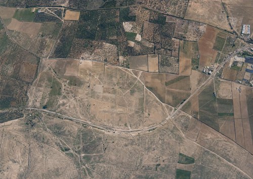Archive record 274a: Khirbet Daran with northern Bir-Salem