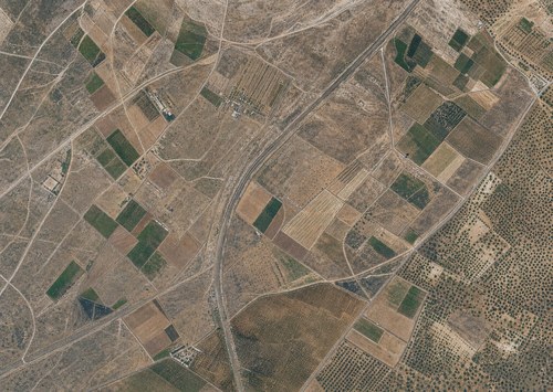 Archive record 274b: Khirbet Daran with northern Bir-Salem