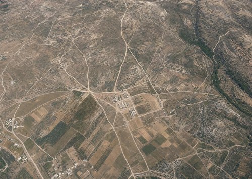 Archive record 277a: Bir-Salem and wider northern surroundings, including the village of Sarafand