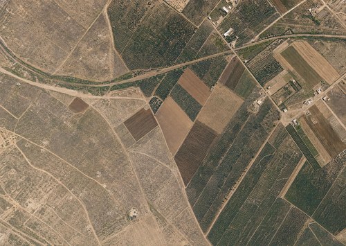 Archive record 278: Khirbet Daran with northern Bir-Salem, northwestern continuation of no. 275