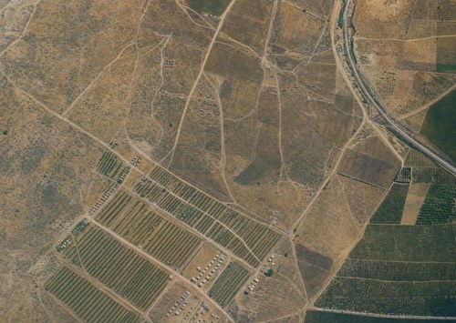 Archive record 278b: Khirbet Daran with northern Bir-Salem, northwestern continuation of no. 275