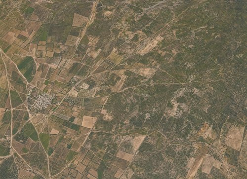 Archive record 29: village Kefr Saba with 2 km northern surroundings