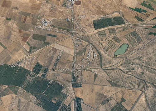 Archive record 293e: colony Rechowot and northern surroundings to Bir-Salem, railway to Gaza