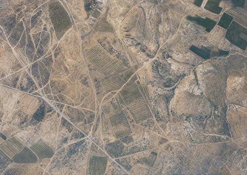 Archive record 295a: Northwest of the colony Rechowot, similar to no. 294 with western continuation