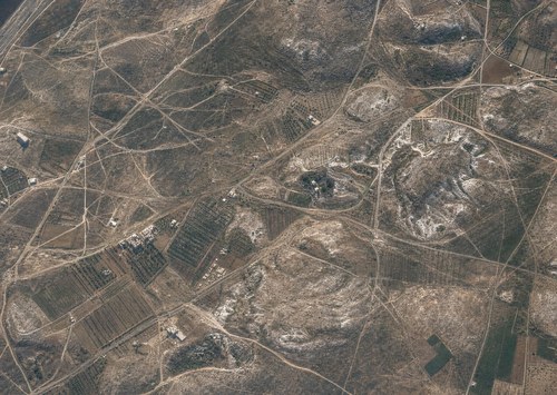 Archive record 304m: Khirbet Daran with the colony Rechowot, similar to no. 303