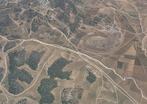 Archive record 309: Dschimzu with 2 km northwestern and 1 km northern surroundings with Nebi Danjan