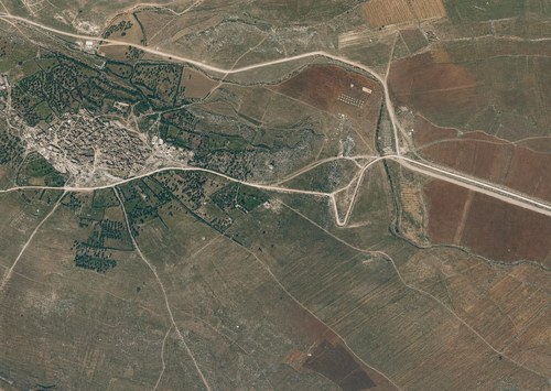 Archive record 315: el-Kubab and 1.5 km of surrounding terrain to the south, nearly the same as no. 314