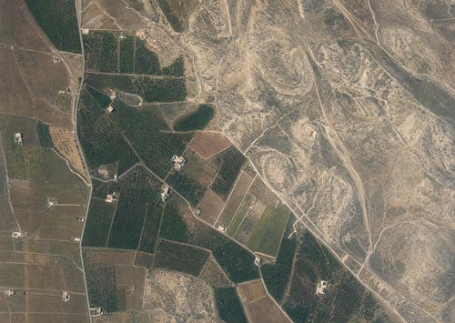 Archive record 334a: North of el-Kubebe bzw. northwest of Khirbet Sarafand