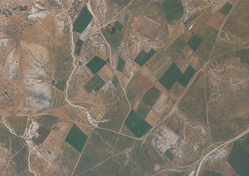 Archive record 334c: North of el-Kubebe bzw. northwest of Khirbet Sarafand