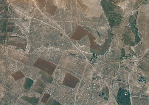 Archive record 334f: North of el-Kubebe bzw. northwest of Khirbet Sarafand
