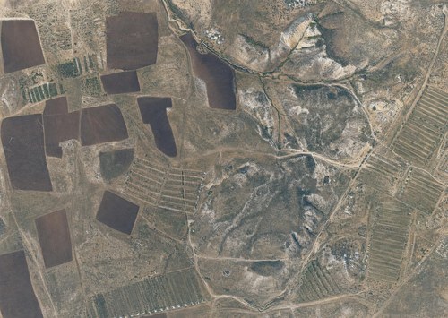 Archive record 334g: North of el-Kubebe bzw. northwest of Khirbet Sarafand
