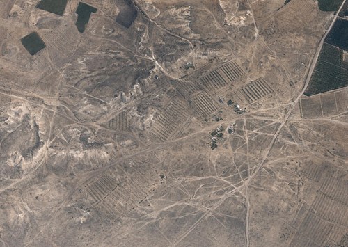 Archive record 334m: North of el-Kubebe bzw. northwest of Khirbet Sarafand