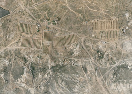 Archive record 334q: North of el-Kubebe bzw. northwest of Khirbet Sarafand