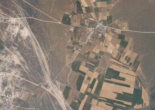 Archive record 344: Zernuka with immediate surroundings and railway