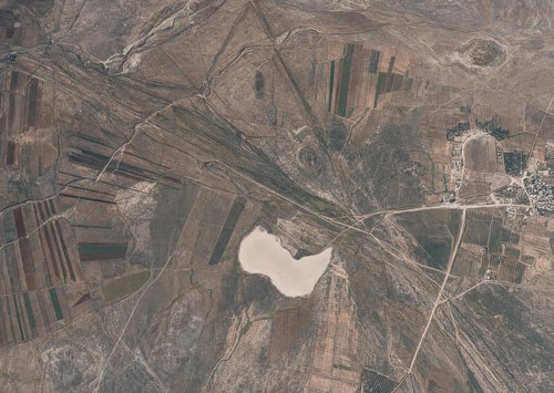Archive record 354b: Northeast of Jebna, 2 km, railway, pool of Zernuka