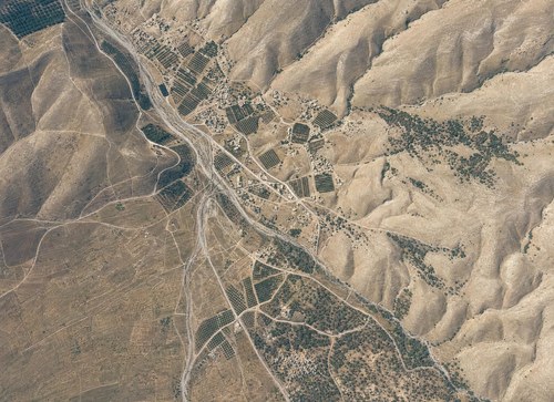 Archive record 361b: Southeast of Nebi Junis, Windungen of the Nahr Sukrer
