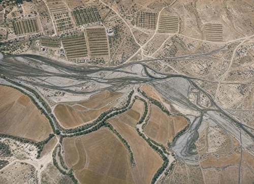 Archive record 361i: Southeast of Nebi Junis, Windungen of the Nahr Sukrer