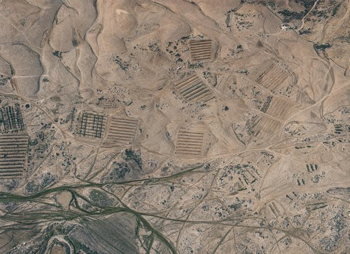 Archive record 361k: Southeast of Nebi Junis, Windungen of the Nahr Sukrer
