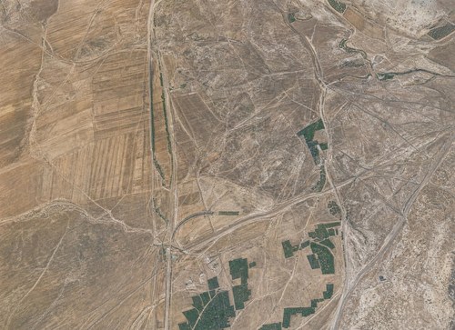 Archive record 365g: South of Nebi Junis, sand dunes