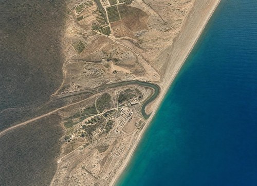Archive record 365n: South of Nebi Junis, sand dunes