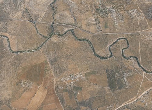 Archive record 383: East of Wadi es-Sarar, railway Jaffa-Jerusalem