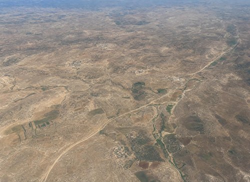 Archive record 385: East of Wadi es-Sarar with Wadi el-Chalil