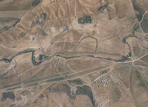 Archive record 385b: East of Wadi es-Sarar with Wadi el-Chalil