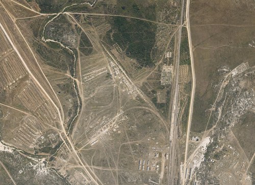 Archive record 393: Northwest of station Wadi es-Sarar, eastern continuation of no. 392