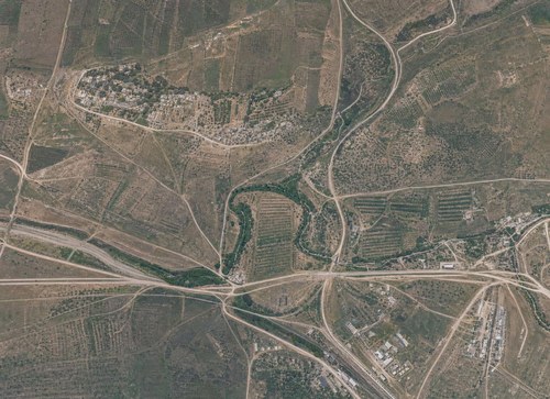Archive record 395n: Northwest of station Wadi es-Sarar, southeastern continuation of no. 394