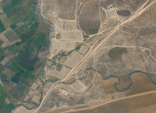 Archive record 396i: East of station Wadi es-Sarar with Jewish colony Chulda
