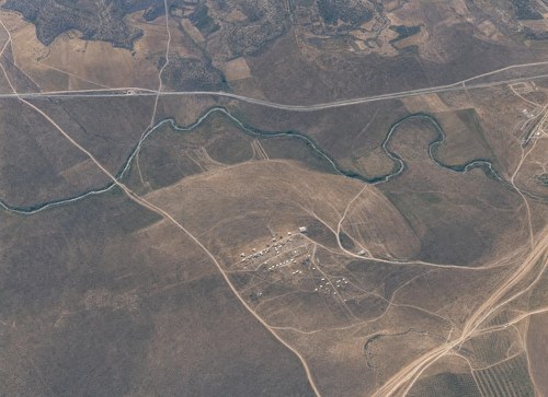 Archive record 396k: East of station Wadi es-Sarar with Jewish colony Chulda