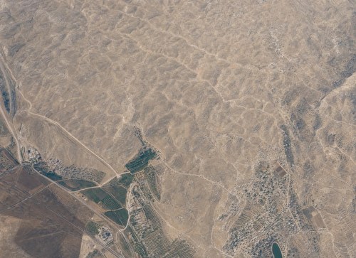 Archive record 423e: North of Esdud, Dschisr Esdud and surroundings with Wadi Sukrer, southern continuation of no. 422