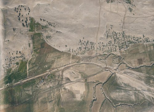 Archive record 423h: North of Esdud, Dschisr Esdud and surroundings with Wadi Sukrer, southern continuation of no. 422