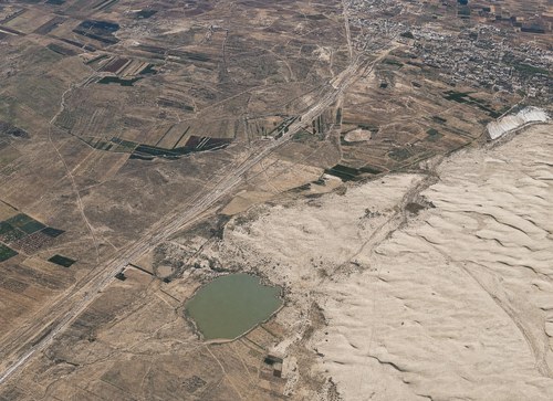 Archive record 439: Southeast of el-Medschdel, northern continuation of no. 438