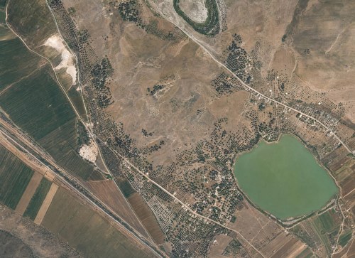 Archive record 440b: Southeast of el-Medschdel, northern continuation of no. 439