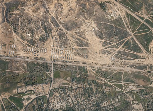 Archive record 468: Northeast of Gaza, eastern continuation of no. 467