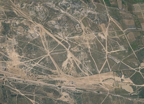 Archive record 469: Northeast of Gaza, northern continuation of no. 468