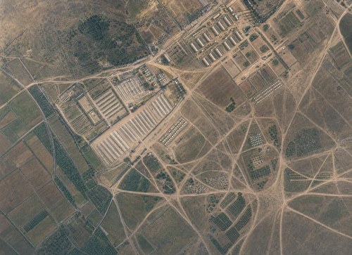 Archive record 470: Bir Umm Maudschu (not Mandschu) 15 km southwest of Gaza, military camp