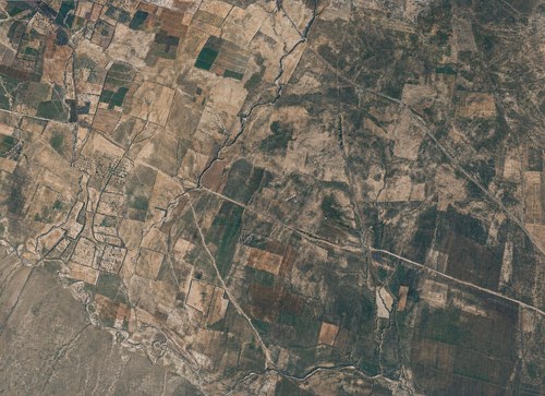 Archive record 48: Abu Kischk (6.5 km east of ed-Dschelil), with 2-3 km of surrounding terrain