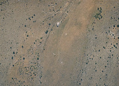 Archive record 494q: sand dunes with Riffelmarken near el-Arisch (8 × 10 format)