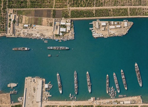 Archive record 497b: Port Said (8 × 10 format)