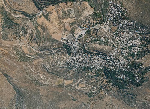 Archive record 520: Safed and immediate surroundings (vertical photograph)