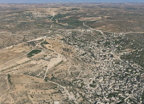 Archive record 524a: Nazareth from 800 m height