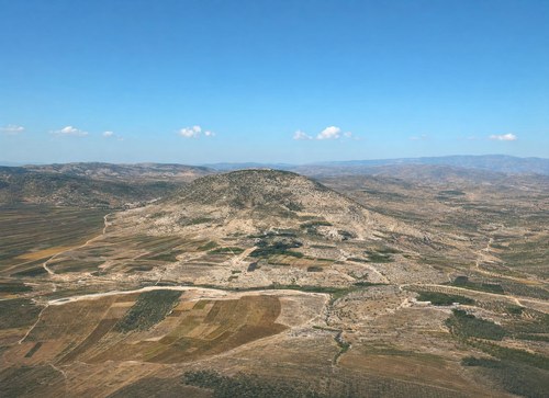 Archive record 525/2: Tabor and eastern Galilee. View toward the southwest.