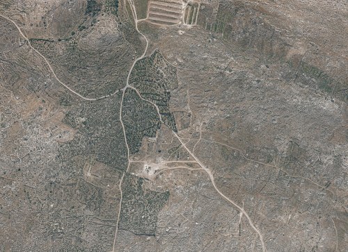 Archive record 566: Khirbet Kefr Ana (2 km east of En Sinja) with surroundings, eastern continuation of no. 564