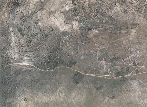 Archive record 572: Northwest of Kefr Malik, southeastern continuation of no. 571