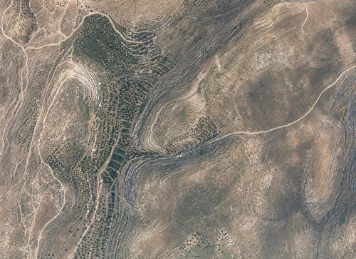 Archive record 575: North of Bir el-Kuff, southeastern continuation of no. 574