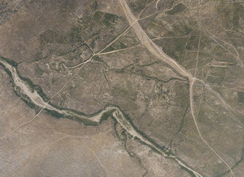 Archive record 58: Nahr el-Auja with the Schelafe-Furt