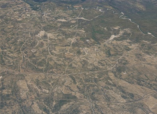 Archive record 59: Nahr el-Auja between the Schelafe-Furt and the Hattar-bridge, with northern surroundings to Tell en-Nurije