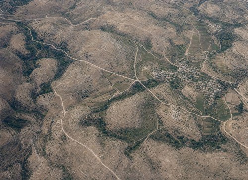 Archive record 599a: North of el-Bire, Jerusalem road from el-Balua to Khirbet el-Merara